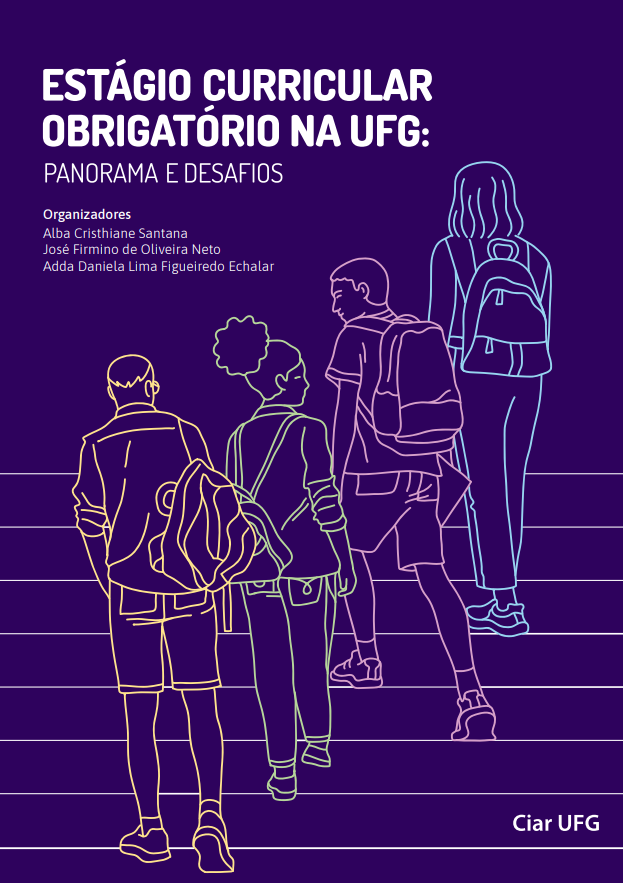 Capa do E-book Estágio Curricular Obrigatório na UFG