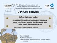 Convite: Caio Souza de Oliveira