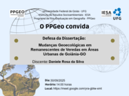 Convite: Daniele Rosa da Silva