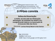 Convite:  Larrisa Keuly Bezerra dos Santos