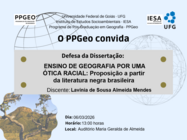 Convite: Lavínia de Sousa Almeida Mendes