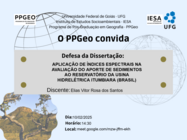 Convite: Elias Vitor Rosa dos Santos