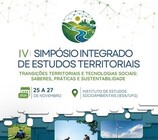 IV Simpósio Integrado de Estudos Territoriais - Cartaz