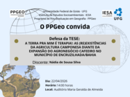 Convite: Nádia de Sousa Silva