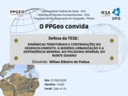 Convite:  Wilian Ribeiro de Padua