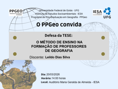 Convite:  Leildo Dias Silva