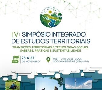 IV Simpósio Integrado de Estudos Territoriais - Cartaz
