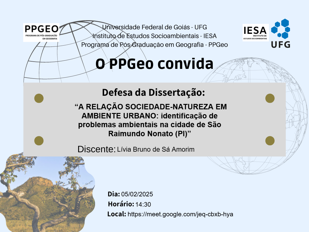 Convite: Livia Bruno de Sá Amorim
