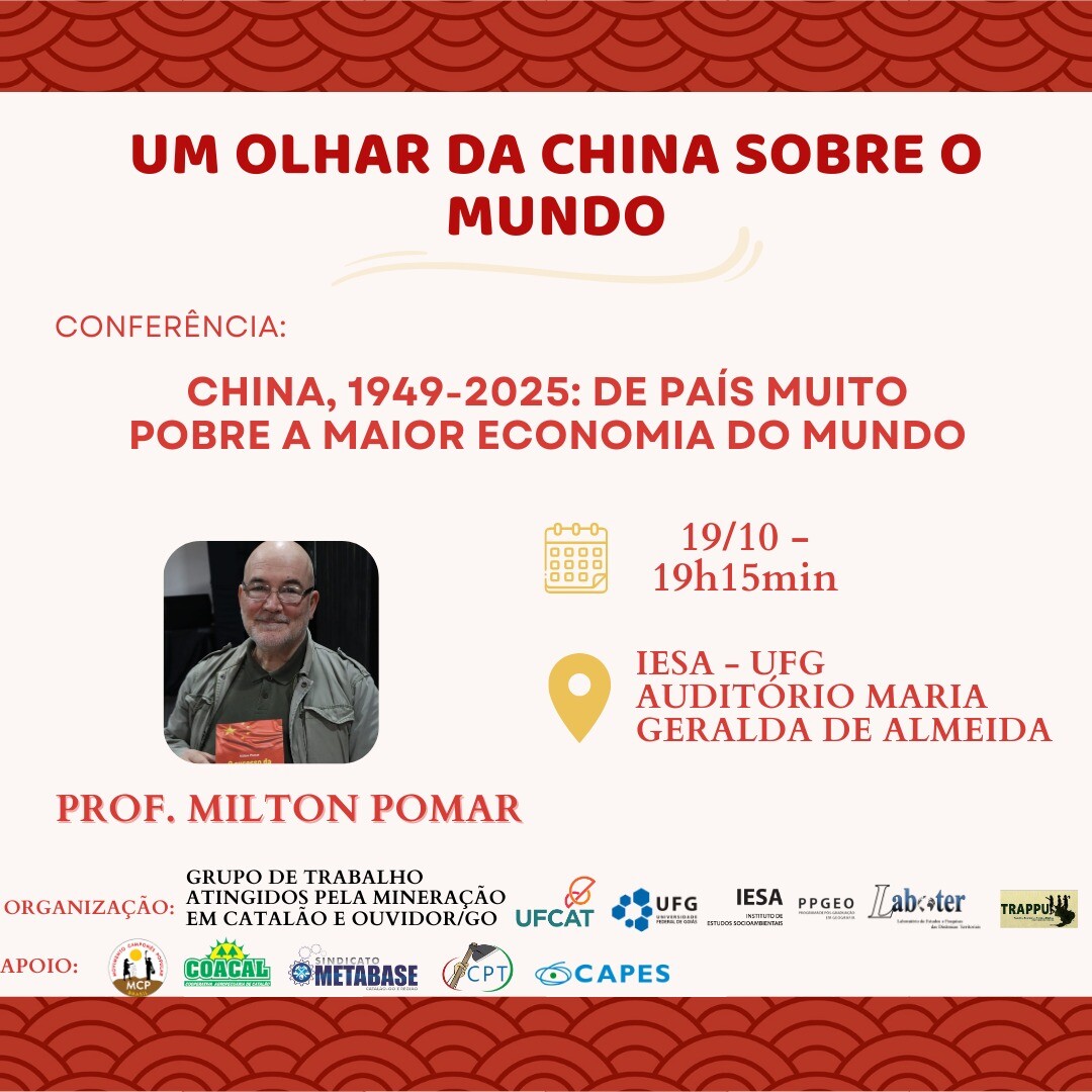 Conferência "China, 1949-2025