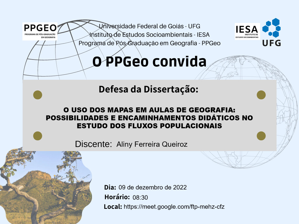 Convite: Banca de Aliny Ferreira Queiroz