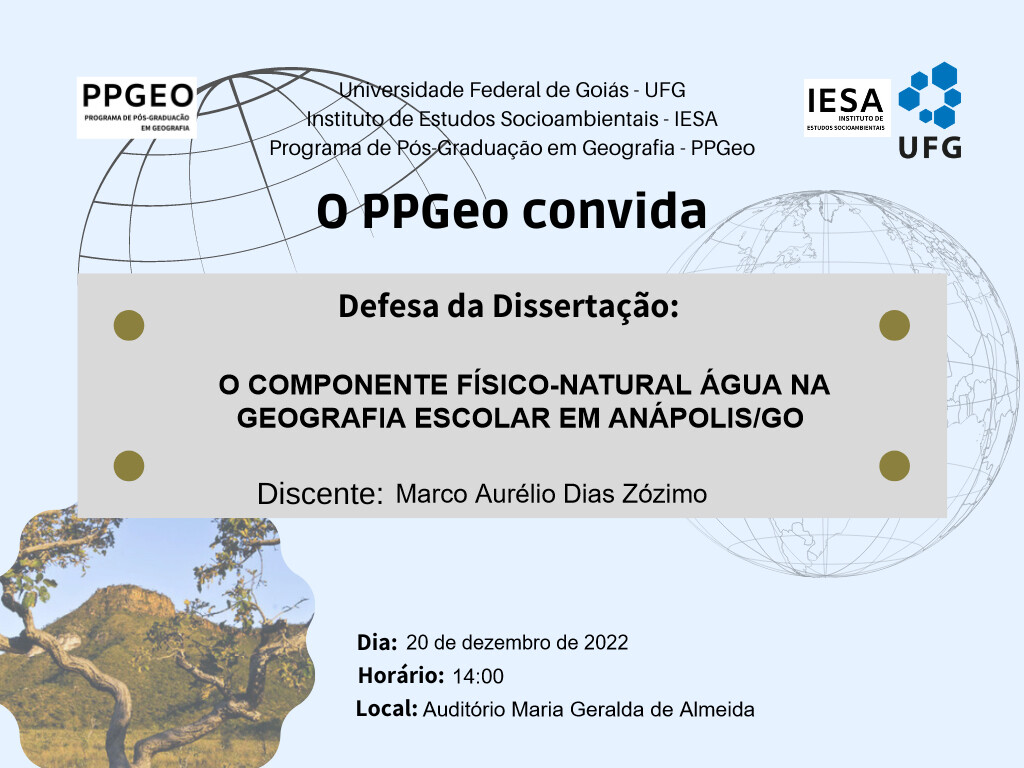 Convite: Banca de Marco A. D. Zózimo