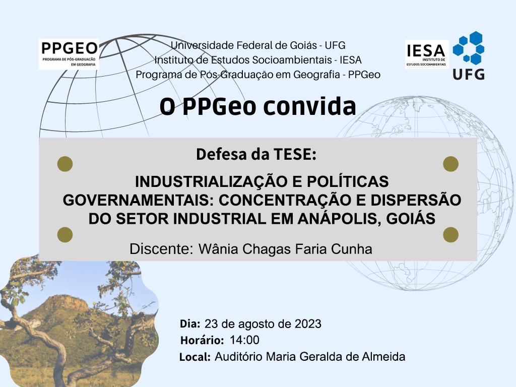 Convite: Wania C. F. Cunha 2023