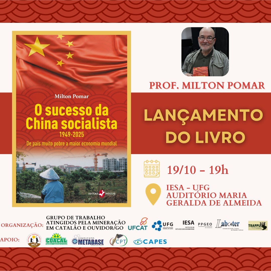 Lançamento livro "China, 1949-2025"