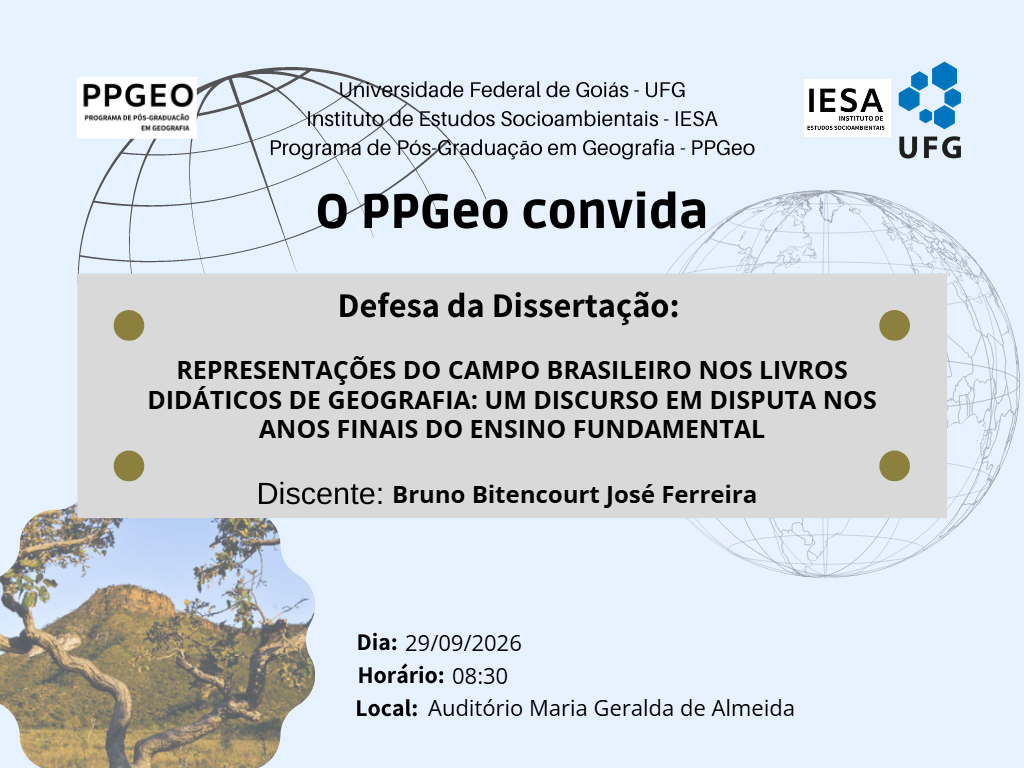 Banca de Defesa de Mestrado de Bruno Bitencourt José Ferreira