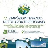 IV Simpósio Integrado de Estudos Territoriais - Cartaz IV Simpósio Integrado de Estudos Territoriais - Cartaz