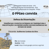 Banca de Defesa de Mestrado de Guilherme Cardoso da Silva