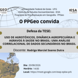 Banca de Defesa de Doutorado de Rodrigo Marciel Soares Dutra