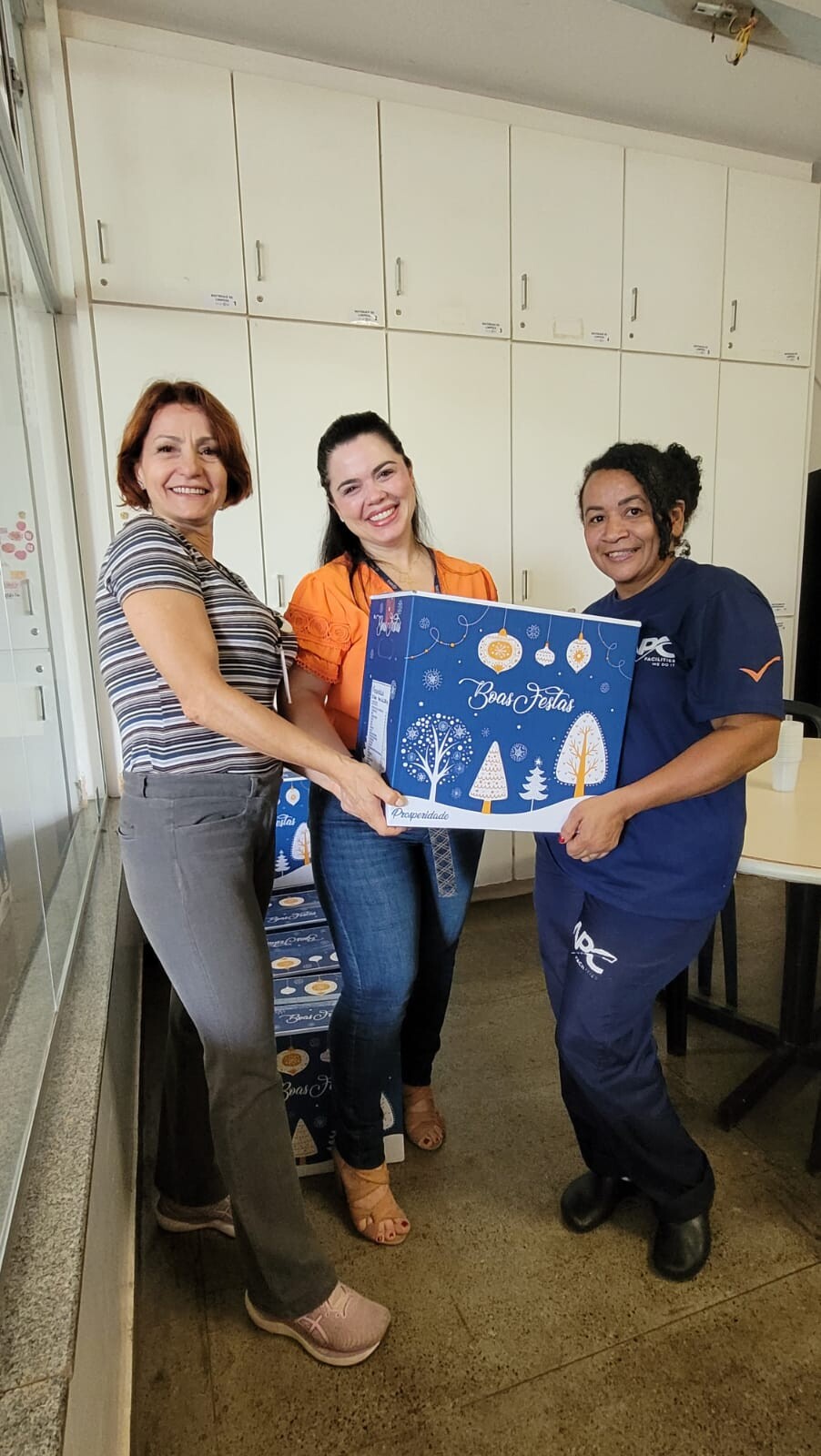 Entrega de cestas