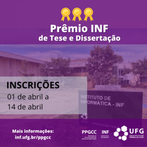 Premio de Tese e Dissertação INF - Noticia