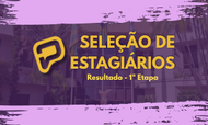 Seleção de estagiários 2026 - 1ª Etapa