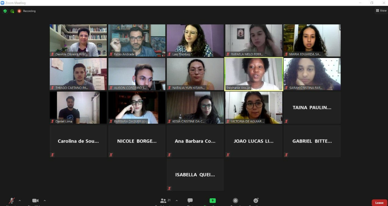 Reunião zoom