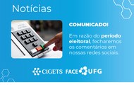Comunicado mudanças no período eleitoral