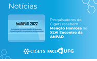 Notícia sobre menção honrosa
