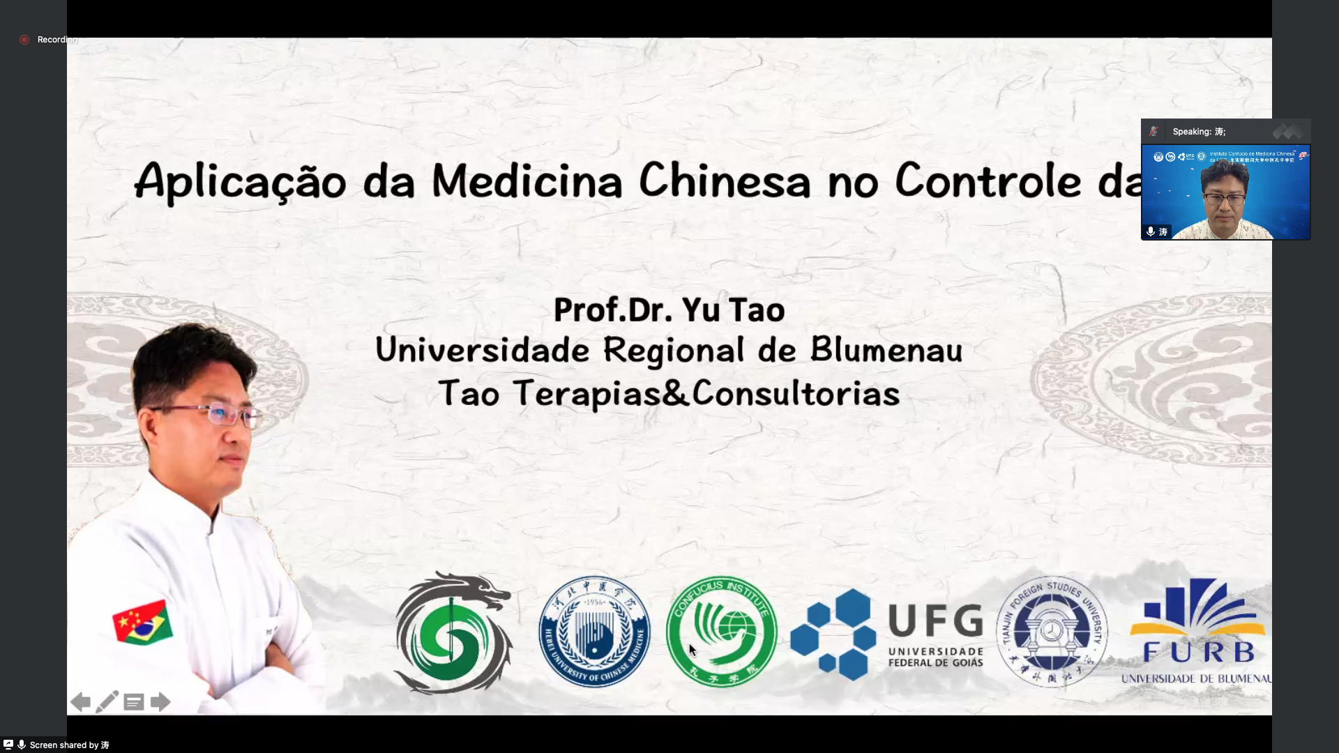 Palestra Tao  11 nov 2021 4