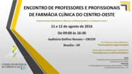 Folder Encontro Farmacêuticos Clínicos