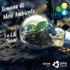 Imagem contendo a programação da semana do meio ambiente