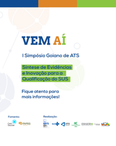  I Simpósio Goiano de ATS – Sín