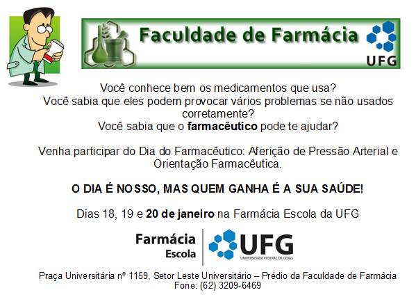 Farmácia Escola Dia do Farmacêutico