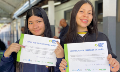 ESTUDANTES  PROGRAMA OLHAR PARA TODOS