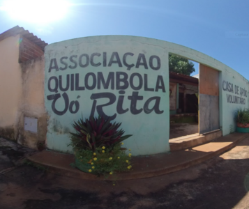 Capa da página do Quilombo Vo Rita.