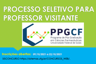 PROCESSO SELETIVO PARA PROFESSOR VISITANTE 2021