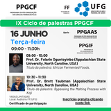 IX Ciclo de palestra