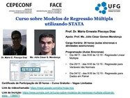 Curso de Regressão Múltipla