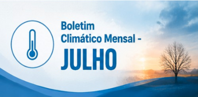 Boletim Climático Mensal - Julho de 2026