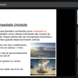 Print da tela do primeiro dia de aula do curso Primeira aula do curso "Noções de Meteorologia e suas Aplicações" para os docentes e técnicos das Escolas do Futuro de Goiás, em 23/02/2026.