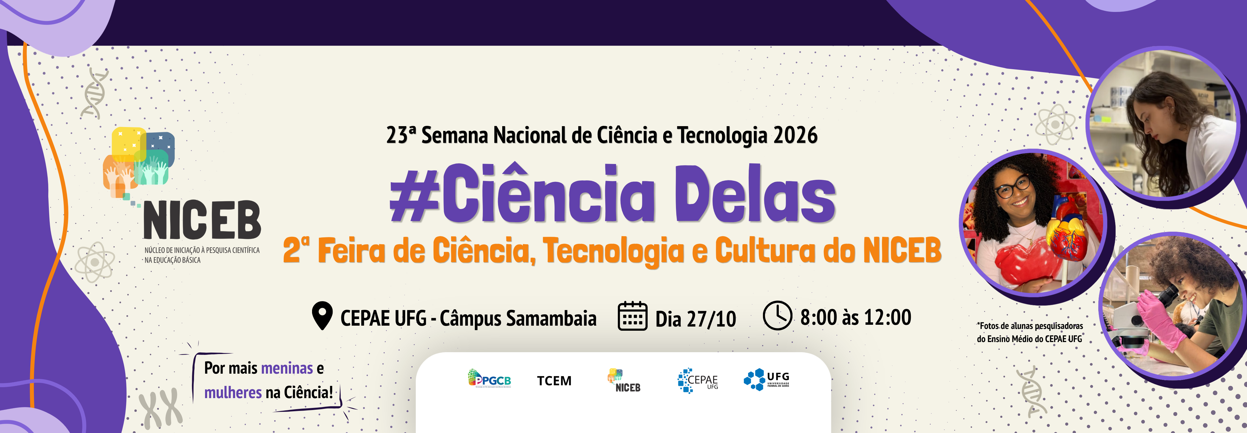 CERTO - Banner 2da Feira De Ciência e Tecnologia do NICEB