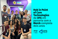 Poct Hub da UFG em parceria com a Merck completa dois anos