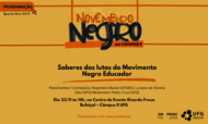 Saberes das lutas
do Movimento
Negro Educador