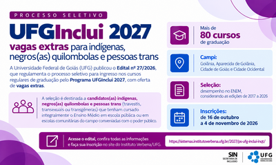 Cartaz UFGInclui 2027_ Vagas Extras