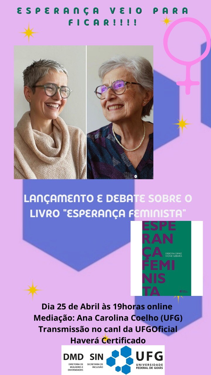 Lançamento e debate do livro "A esperança Feminista"