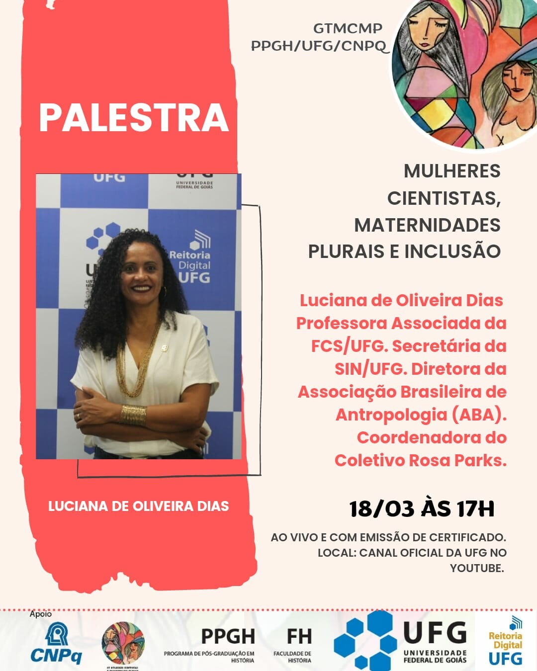 GT MULHERES CIENTIFICAS E MATERNIDADES PLURAIS 18/03 - 2