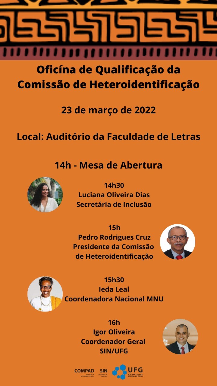 Oficína de qualificação da Comissão de Heteroidentificação 2