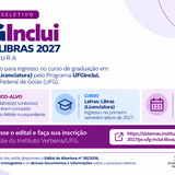 Processo Seletivo UFGInclui Letras Libras 2027