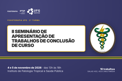 I Seminário de Apresentação de Trabalhos de Conclusão de Curso