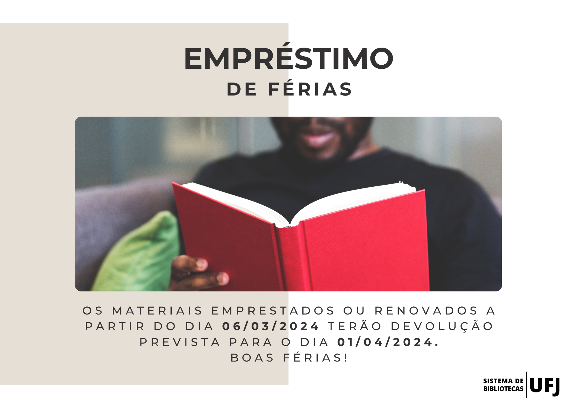 Empréstimo de férias 2024/1