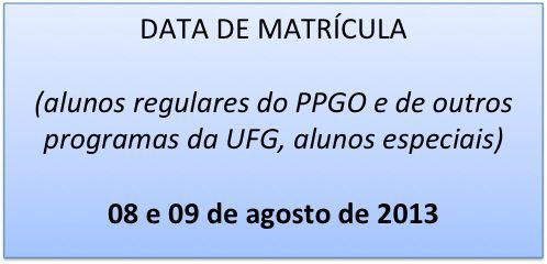 matricula 2013
